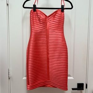 BCBG MAXAZRIA Coral Dress